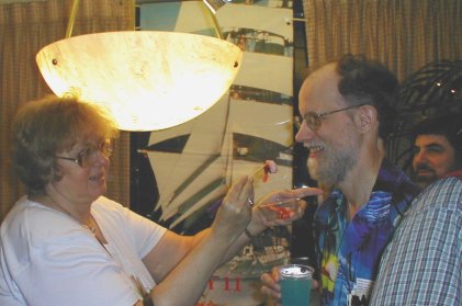 Boston in 2004 Party -  Linda & Ron Bushyager, Cris Shuldiner