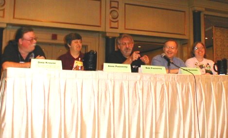 Kids in Fandom Panel:  George Kraus, Ann & Bob Passovoy, Mark
Bernstein, Laurie Mann