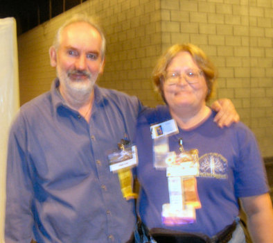 Alan with Laurie Mann (AKA JRandomRohirrim on TORN)