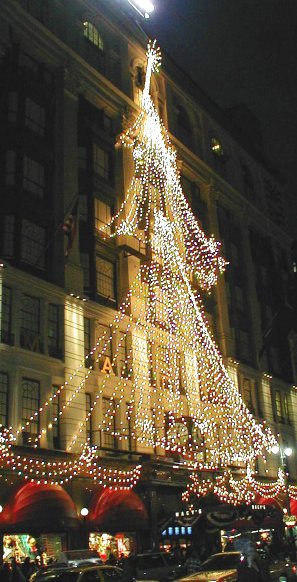 The Macy Christmas Tree of Light